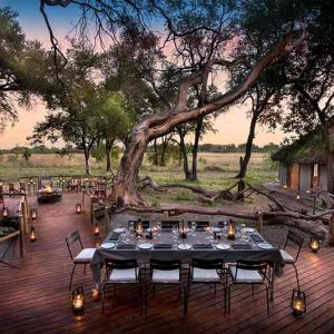 Khwai Bush Camp deck