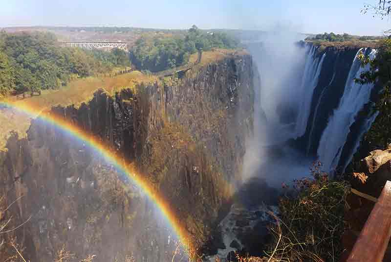 Secret places of Victoria Falls.